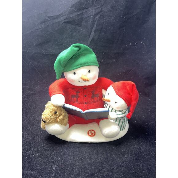 2019 HALLMARK CHRISTMAS JINGLE PALS STORYTIME SNOWMAN BRAND - Picture 2 of 8